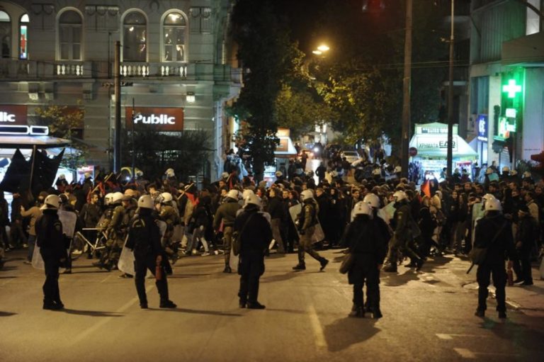Ηράκλειο: Μικρής έκτασης επεισόδια στη διαδήλωση