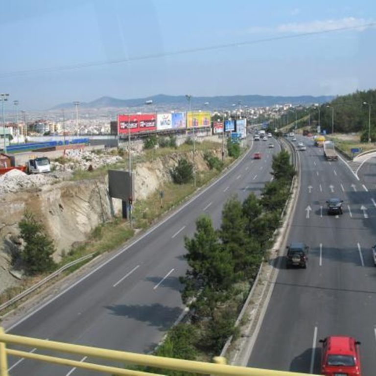 Εργασίες διαγράμμισης στους ανισόπεδους κόμβους Κ12 και Κ13