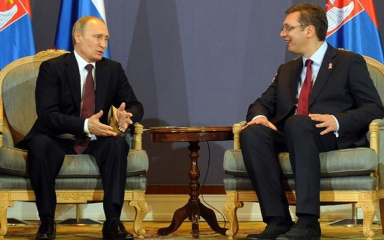 Οικονομία, ενέργεια και εξοπλιστικά θα κυριαρχήσουν στην συνάντηση Βούτσιτς – Πούτιν