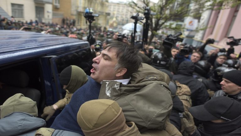 Ουκρανία: Σκηνές χάους- Σύλληψη και απελευθέρωση Σαακασβίλι (video)