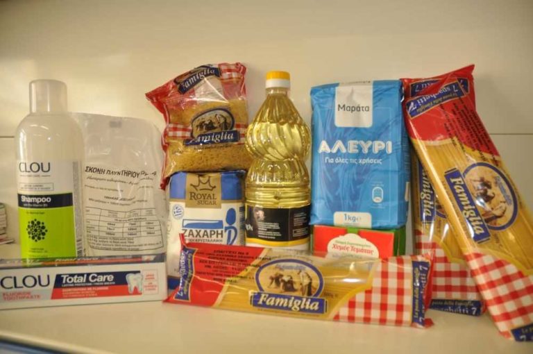Διανομή τροφίμων στο δήμο Ν.Προποντίδας