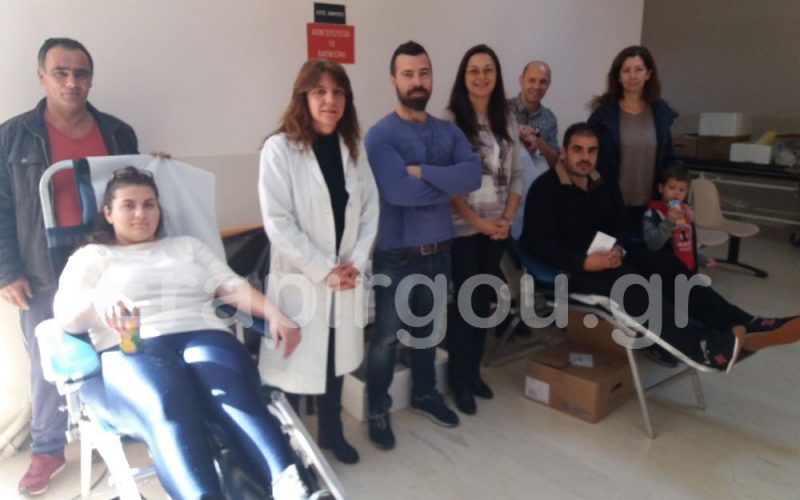 Με επιτυχία η εθελοντική αιμοδοσία στη Γαστούνη