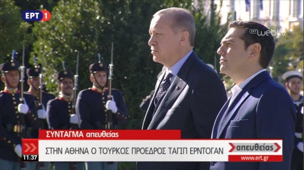 Στην Αθήνα ο Τούρκος Πρόεδρος- Δρακόντεια μέτρα ασφαλείας (upd)