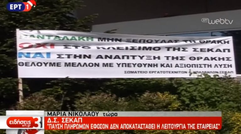 Δ.Σ. ΣΕΚΑΠ: Παύση πληρωμών εφόσον δεν αποκατασταθεί η λειτουργία της εταιρείας (video)