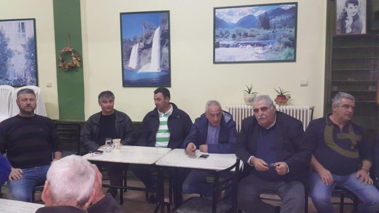 Εκδήλωση ΣΥΡΙΖΑ Λάρισας για τον πρωτογενή τομέα στο Δαμάσι