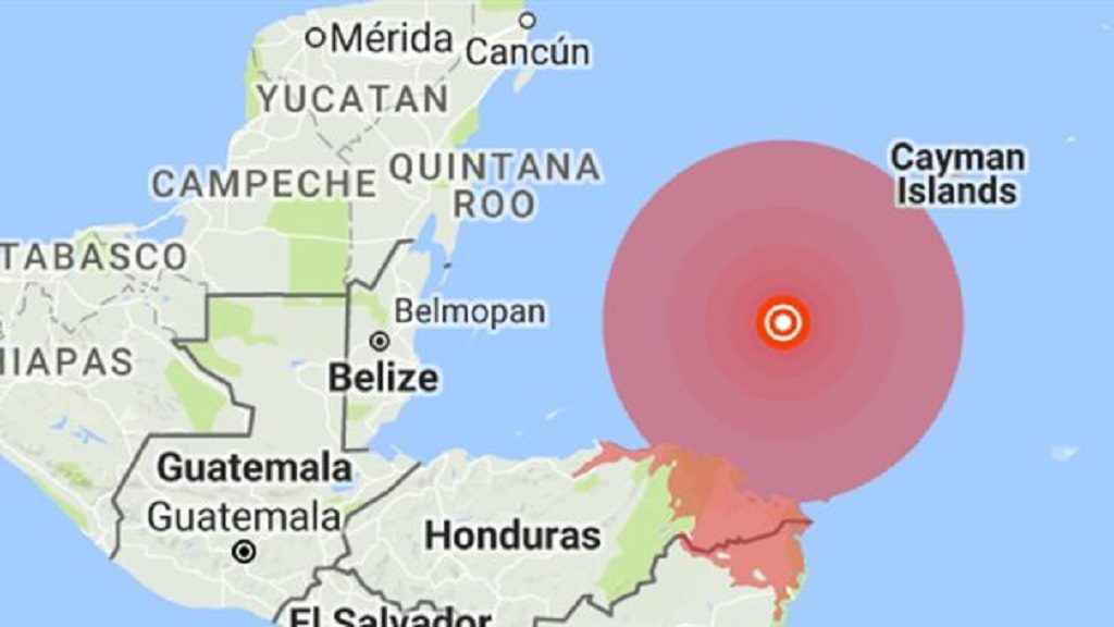 Ονδούρα: Ισχυρός σεισμός 7,6 Ρίχτερ στην Καραϊβική
