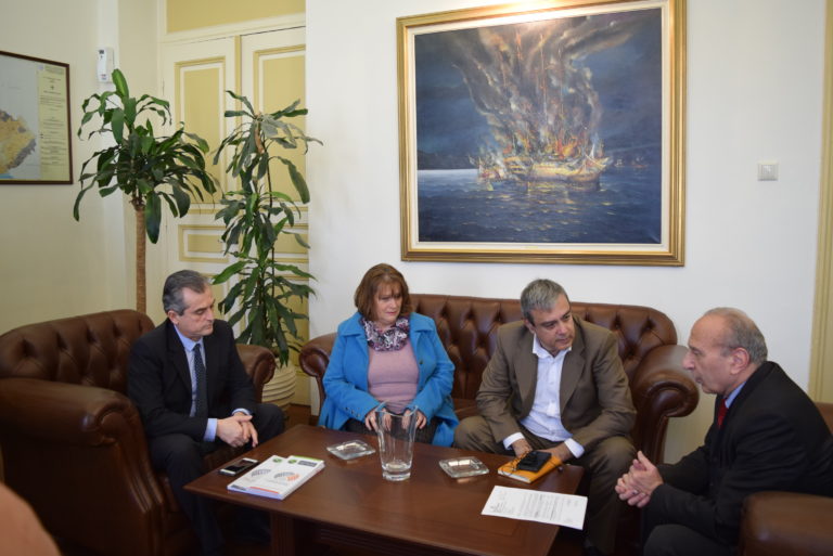 Σέρρες : Συνάντηση Γιάννη Μωυσιάδη με τον Υπουργό Επικρατείας Χριστόφορο Βερναρδάκη