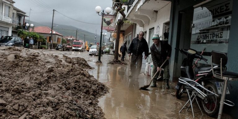 Αιτ/νια: Καταγραφή ζημιών από πλημμύρες