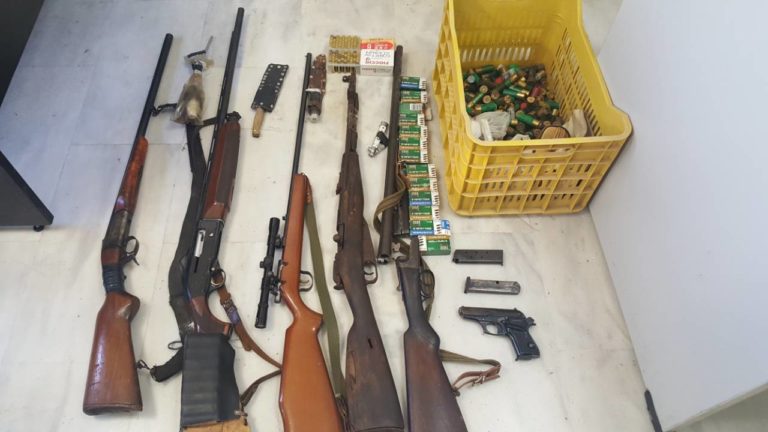 Χανιά: Συνελήφθη 45χρονος με όπλα και σφαίρες