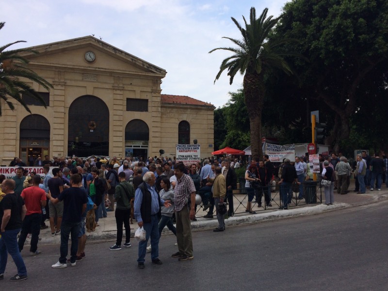 Χανιά: Κινητοποιήσεις κατά του πολυνομοσχεδίου