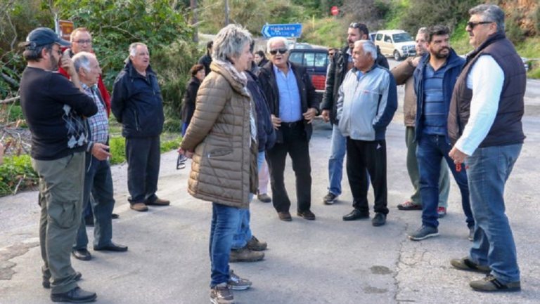 Διαμαρτυρία για το κόμβο Αγ. Πελαγίας