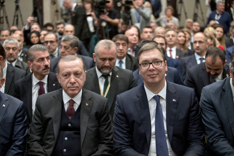 Τριμερής συνάντηση Βούτσιτς-Ερντογάν-Ιζετμπέγκοβιτς