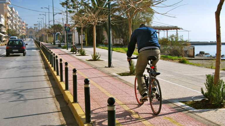 Καλαμάτα: Προχωράει ο νέος ποδηλατόδρομος