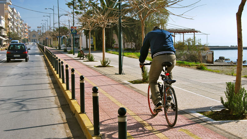 Καλαμάτα: Βραβείο για τους ποδηλατόδρομους