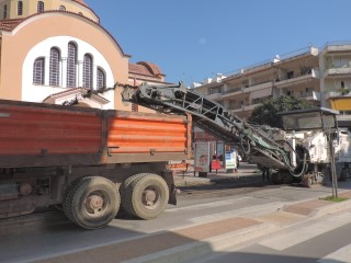 Καλαμάτα: Ασφαλτοστρώσεις