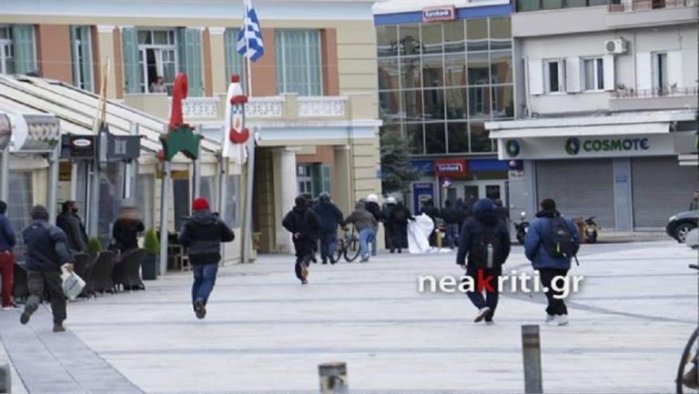 Μικροεπεισόδια έξω από την Περιφέρεια Κρήτης