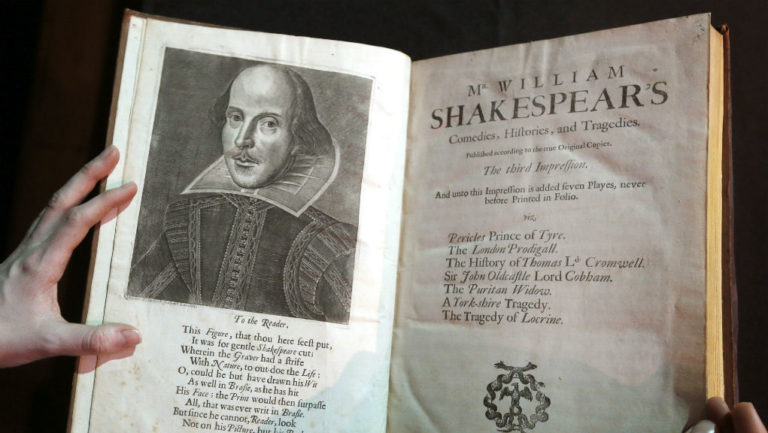 Έγγραφα του Σαίξπηρ στο Διεθνές Πρόγραμμα της UNESCO «Μνήμη του Κόσμου»