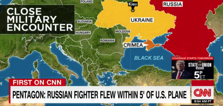 Αλληλοκατηγορίες Ρωσία-ΗΠΑ για το θερμό επεισόδιο με μαχητικά  στη Μαύρη Θάλασσα