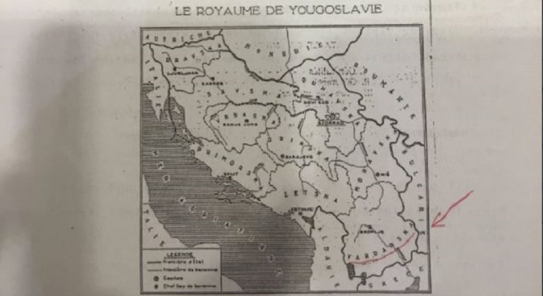 Καμμένος: Aνάρτησε στο twitter χάρτη με την ΠΓΔΜ να φέρει το όνομα Βαρντάρσκα