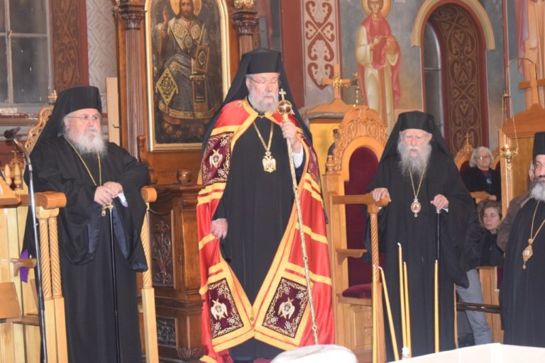 Εορτασμός Πολιούχου Αμαλιάδας με τον Αρχιεπίσκοπο Κύπρου