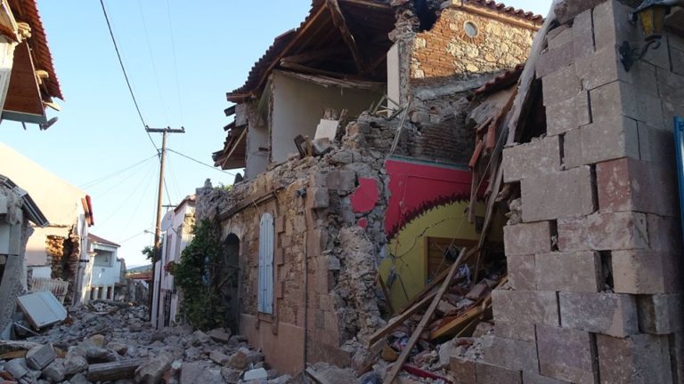 Λέσβος: Λήγει η προθεσμία για αυτοψία σεισμόπληκτου κτιρίου