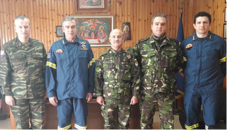 Συνάντηση των διοικητών Πυροσβεστικής και Seebrig
