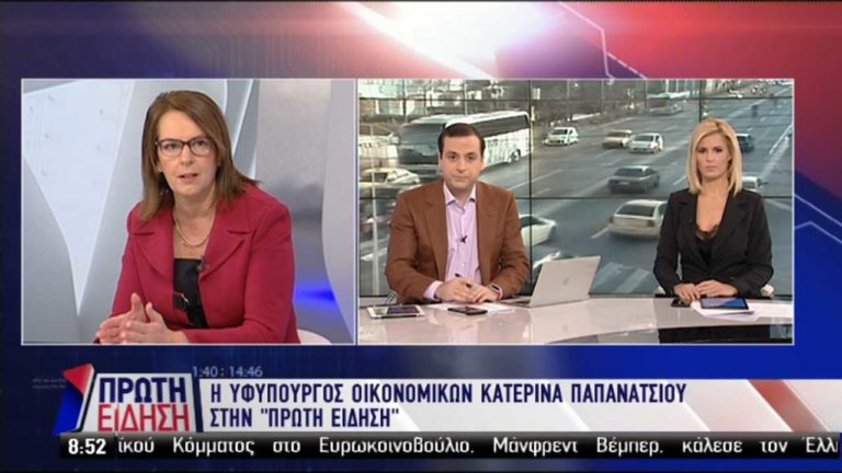 Κ. Παπανάτσιου: Δεν κατάσχεται η πρώτη και μοναδική κατοικία (video)