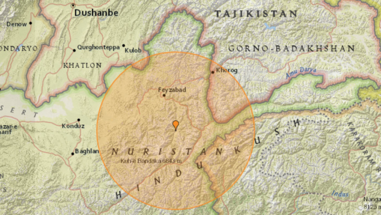 Σεισμός 6,1 Ρίχτερ στο Αφγανιστάν