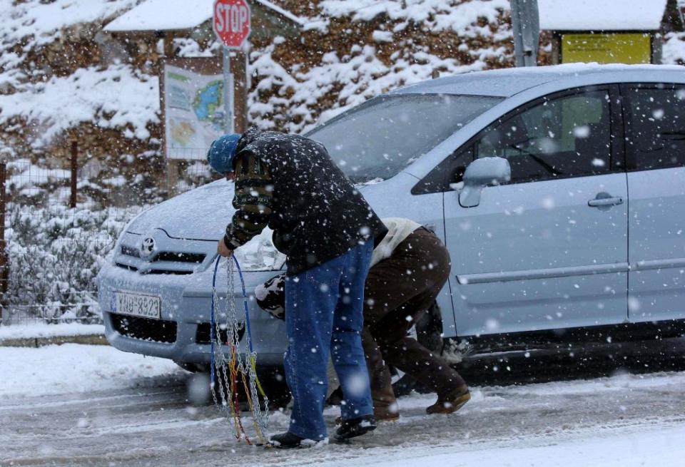 Σε ποιούς δρόμους Πέλλας και Σερρών χρειάζονται αλυσίδες;