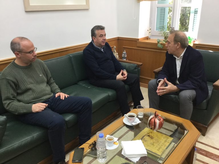 Η διεθνής προβολή της Κρήτης στο πολιτισμό στην συνάντηση Στ. Αρναουτάκη με τον Ν. Σταμπολίδη