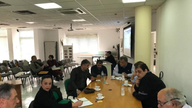 Σύσκεψη στη ΔΕΥΑΗ για τον προγραμματισμό αξιοποίησης των νερών του βιολογικού και την άρδευση περιοχών του Ηρακλείου