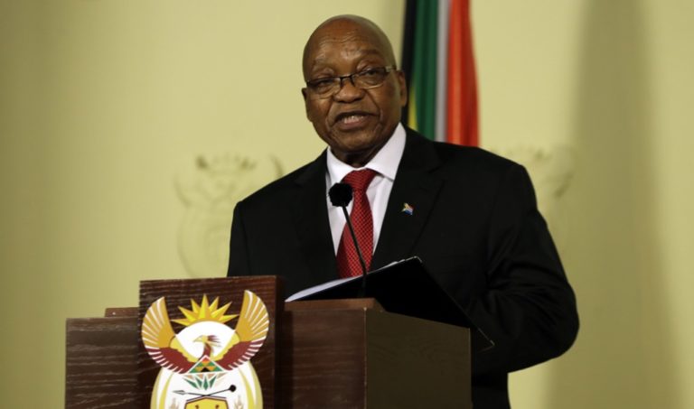 Παραιτήθηκε ο πρόεδρος της Νότιας Αφρικής Τζέικομπ Ζούμα