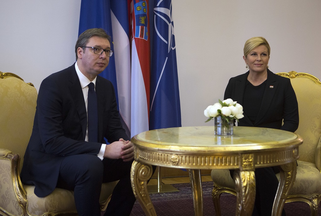 Την Κροατία επισκέπτεται ο Σέρβος πρόεδρος Αλ. Βούτσιτς