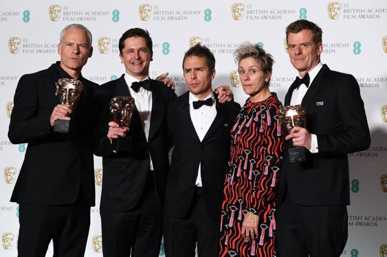 Bafta καλύτερης ταινίας στην ταινία “Οι Τρεις Πινακίδες έξω από το Έμπινγκ, στο Μιζούρι”