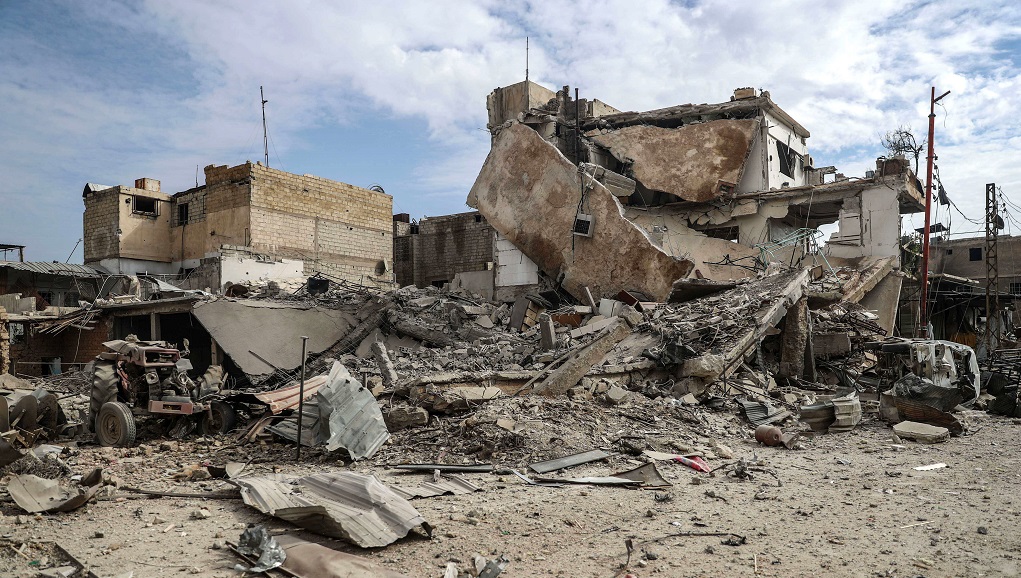 Bombing on Eastern al-Ghouta