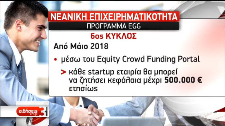 Ξεκίνησε ο 6ος κύκλος του προγράμματος EGG για startup (video)