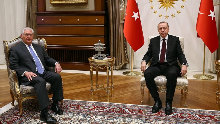 Συνάντηση Τίλερσον-Ερντογάν – Πρόταση Τουρκίας για τους Κούρδους στη Συρία