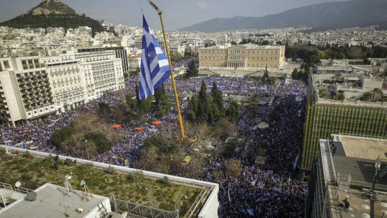 Το συλλαλητήριο στο Σύνταγμα-Οι ομιλίες (video)