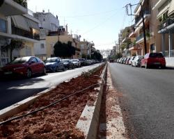 Καλαμάτα: Δενδροφύτευση στη Θεμιστοκλέους 