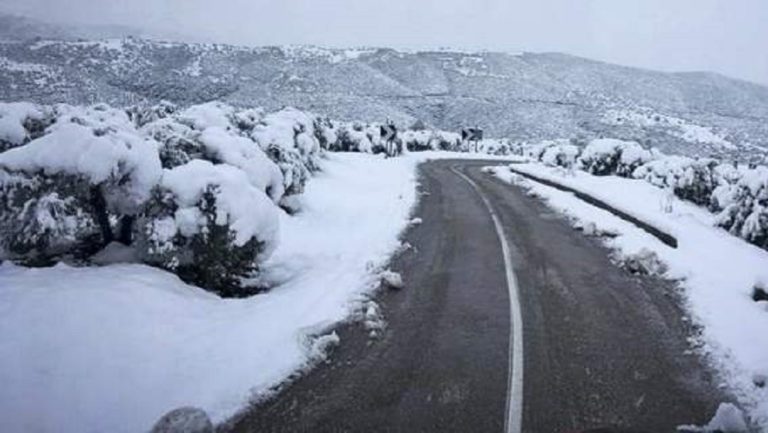 Χιονοπτώσεις σε Ροδόπη και Ξάνθη