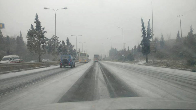 Χαμηλές θερμοκρασίες – Προβλήματα στο οδικό δίκτυο της Δ. Μακεδονίας