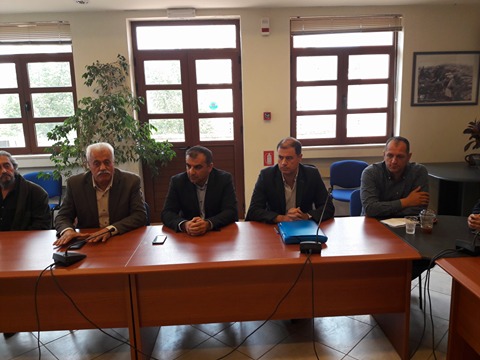 Στον Δ. Αποκόρωνα αντιπροσωπεία της ΝΟΔΕ Χανίων