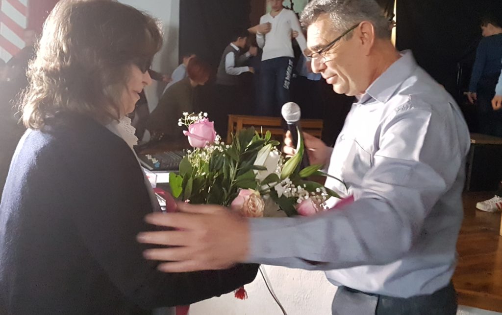 Σέρρες: Με λουλούδια υποδέχθηκαν την Κ. Κούνεβα