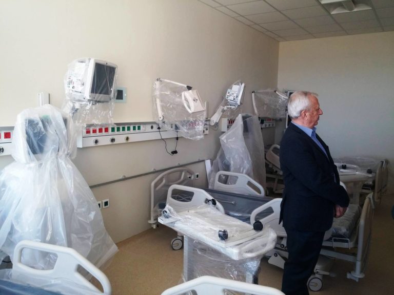 Λευκάδα: Επίσκεψη Θ. Χαλικιά στο νέο νοσοκομείο