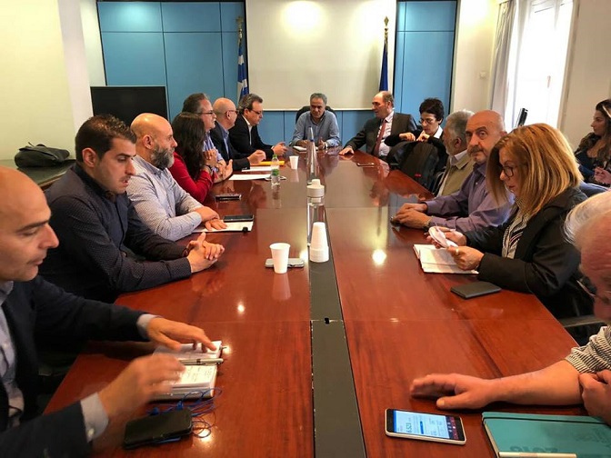 Θετική η αποτίμηση της συνάντησης στην Αθήνα για τα θέματα της Δ.Ε.ΔΙ.Σ.Α. και την καθαριότητα