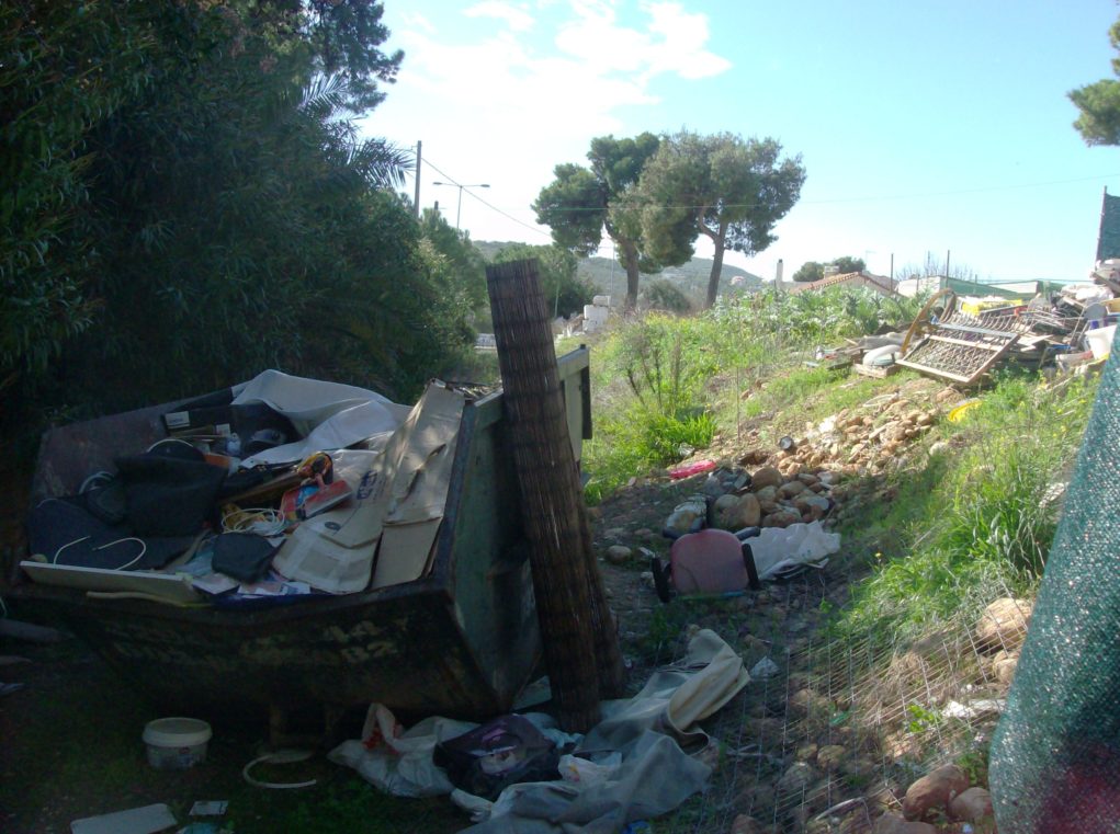 Αγώνας για ανάδειξη των τμημάτων της παλαιάς Λ. Μαραθώνος (φωτορεπορτάζ)