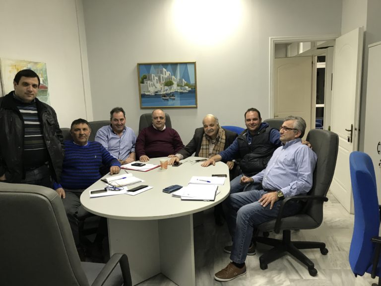 Συνάντηση Σπ. Γαλιατσάτου – Διοίκησης Επιμελητηρίου