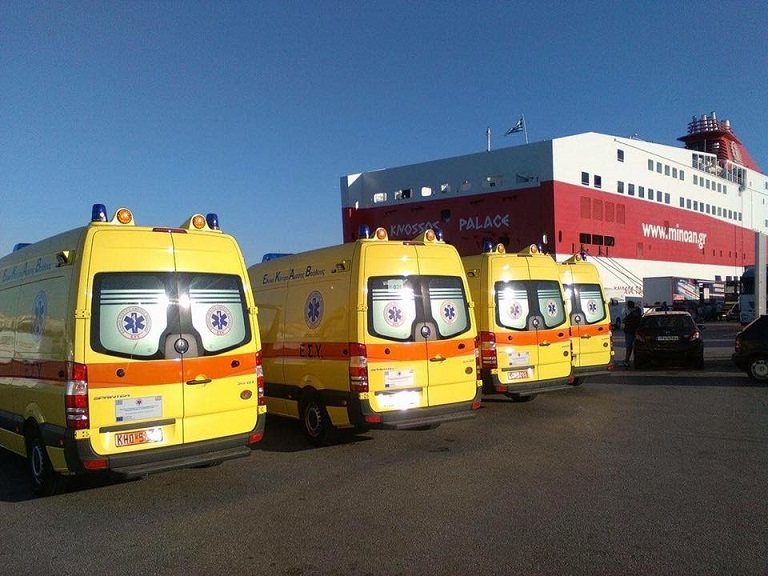 Έξι νέα ασθενοφόρα στην Κρήτη