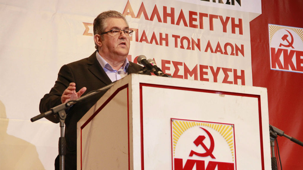 Δ. Κουτσούμπας: Πρόοδος είναι η απεμπλοκή από τον ιμπεριαλιστικό πόλεμο, με τον λαό στο τιμόνι της εξουσίας Δ. Κουτσούμπας: Πρόοδος είναι η απεμπλοκή από τον ιμπεριαλιστικό πόλεμο, με τον λαό στο τιμόνι της εξουσίας