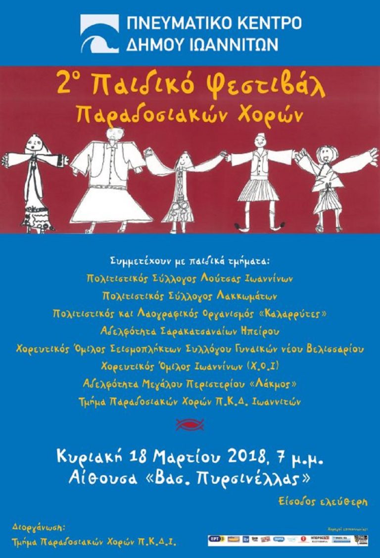 2ο Παιδικό Φεστιβάλ Παραδοσιακών Χορών